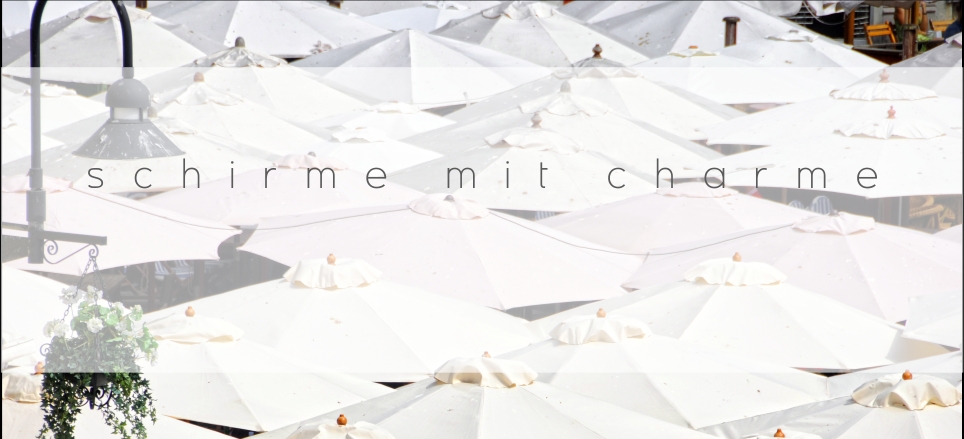 Schirme mit Charme